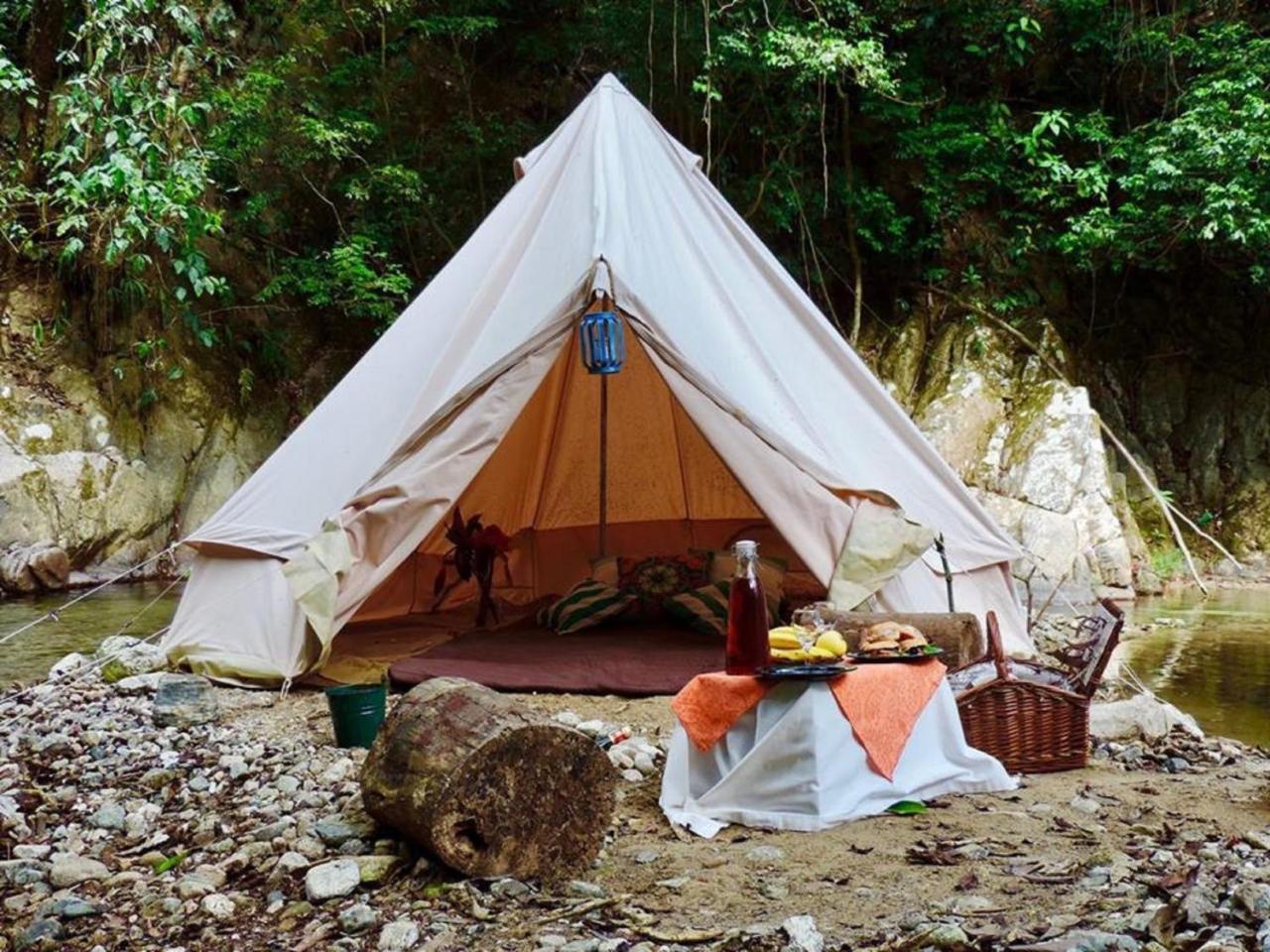 Glamping Finca Margaritas Pluma Hidalgo Extérieur photo